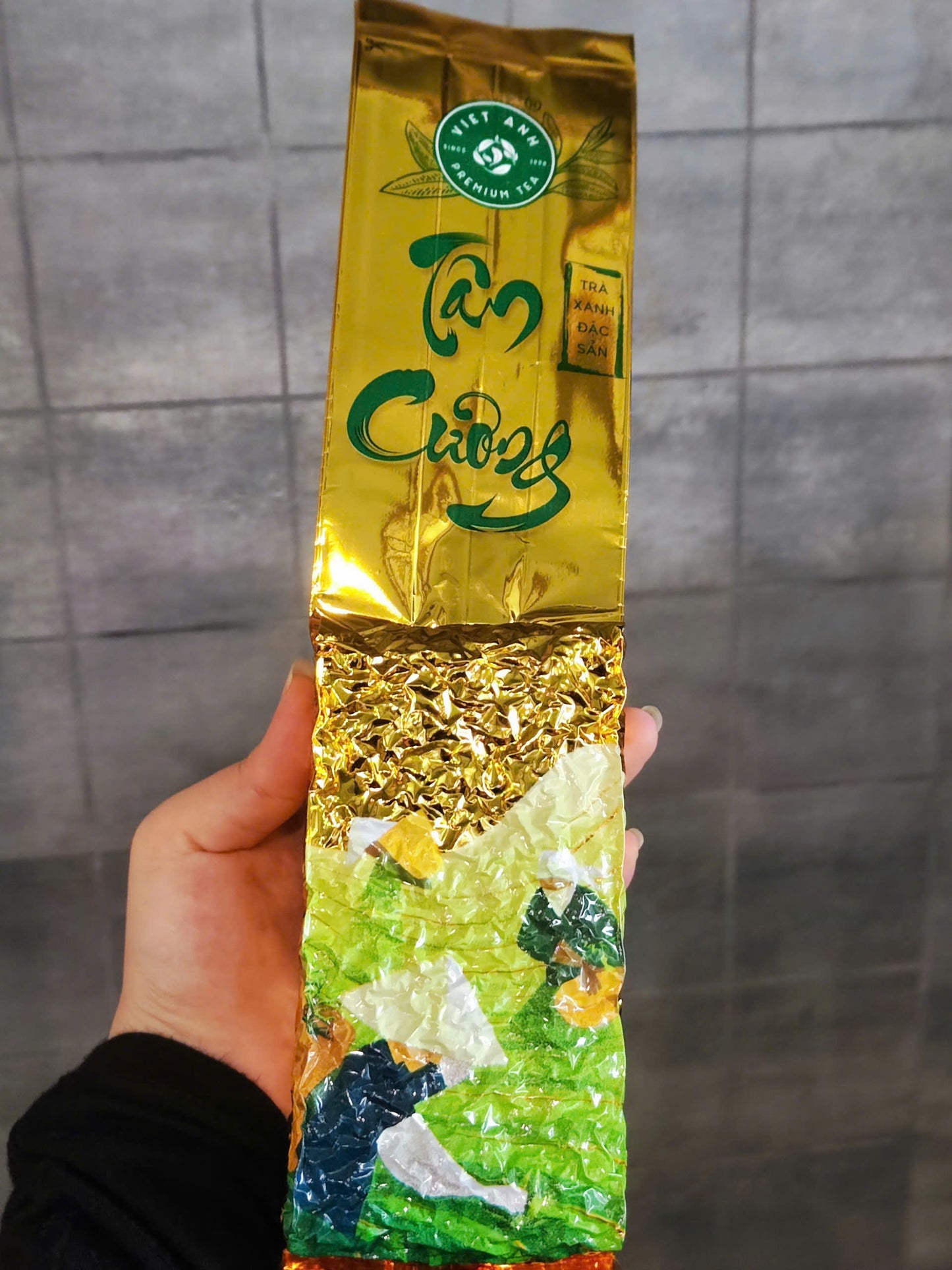 Viet Anh Tea -Thai Nguyen, Tan Cuong Green Tea Bag High Quality Chè Xanh Đặc Biệt, Trà Tân Cương