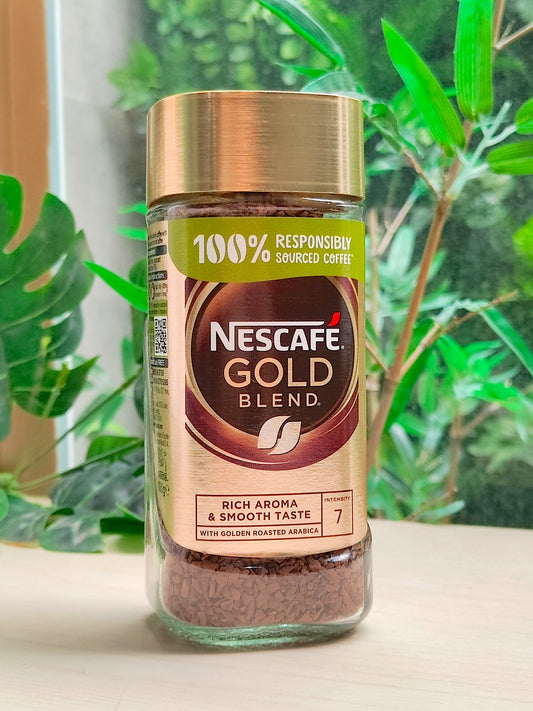Nescafé Gold Blend Instant Coffee With Ground Arabica Beans 100g Glass Jar