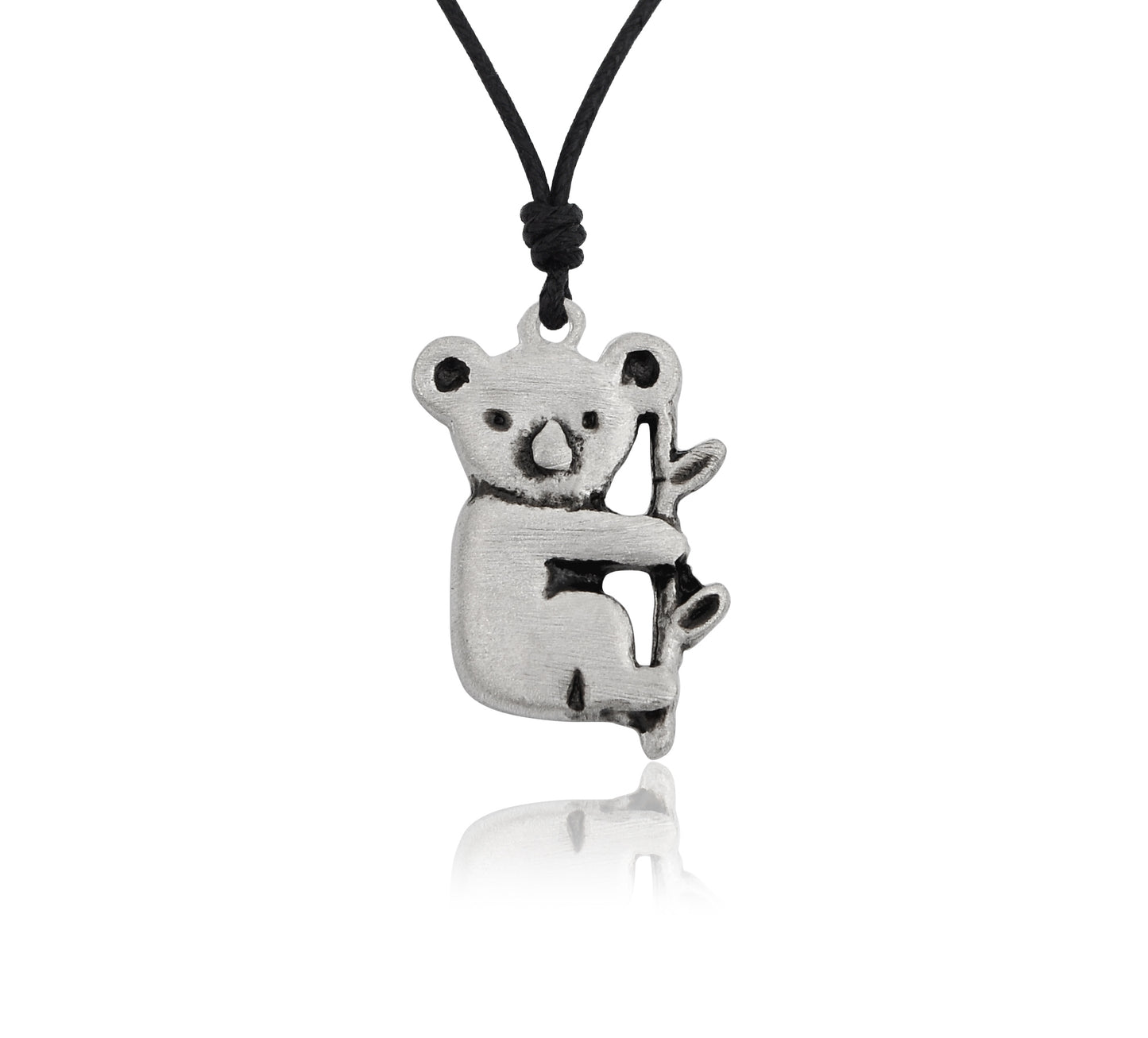 Koala Bear Silver Pewter Gold Brass Necklace Pendant Jewelry