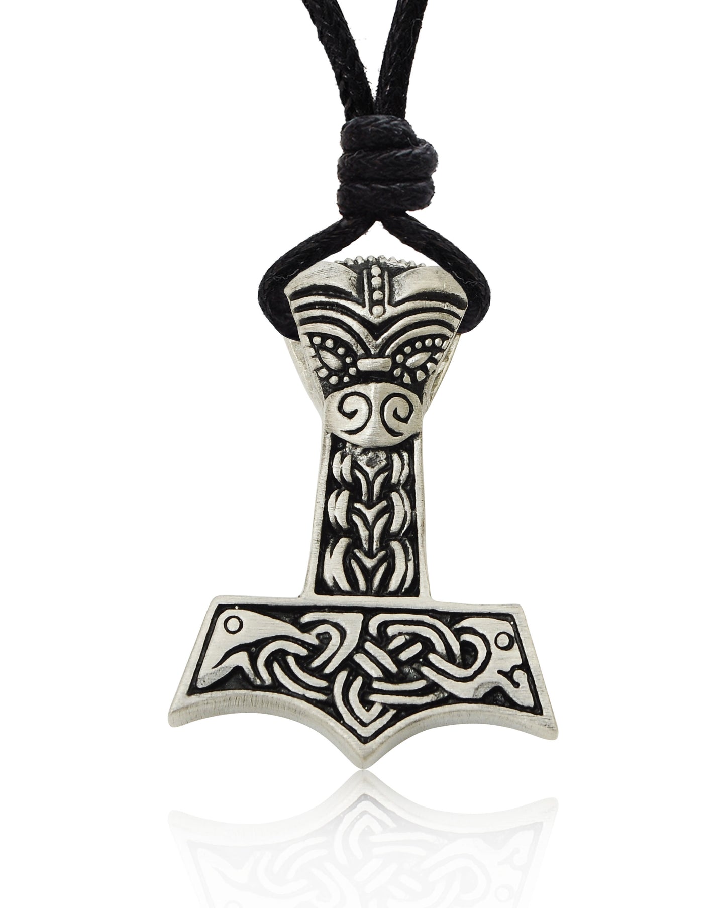 God's Hammer 92.5 Sterling Silver Pewter Brass Necklace Pendant Jewelry