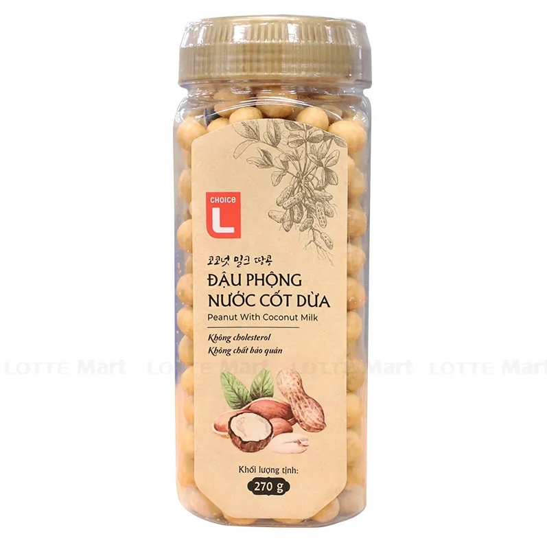 Choice L - Peanut With Cheese, Coconut Milk, Cashew Nuts & Pistachios - Vietnamese Products