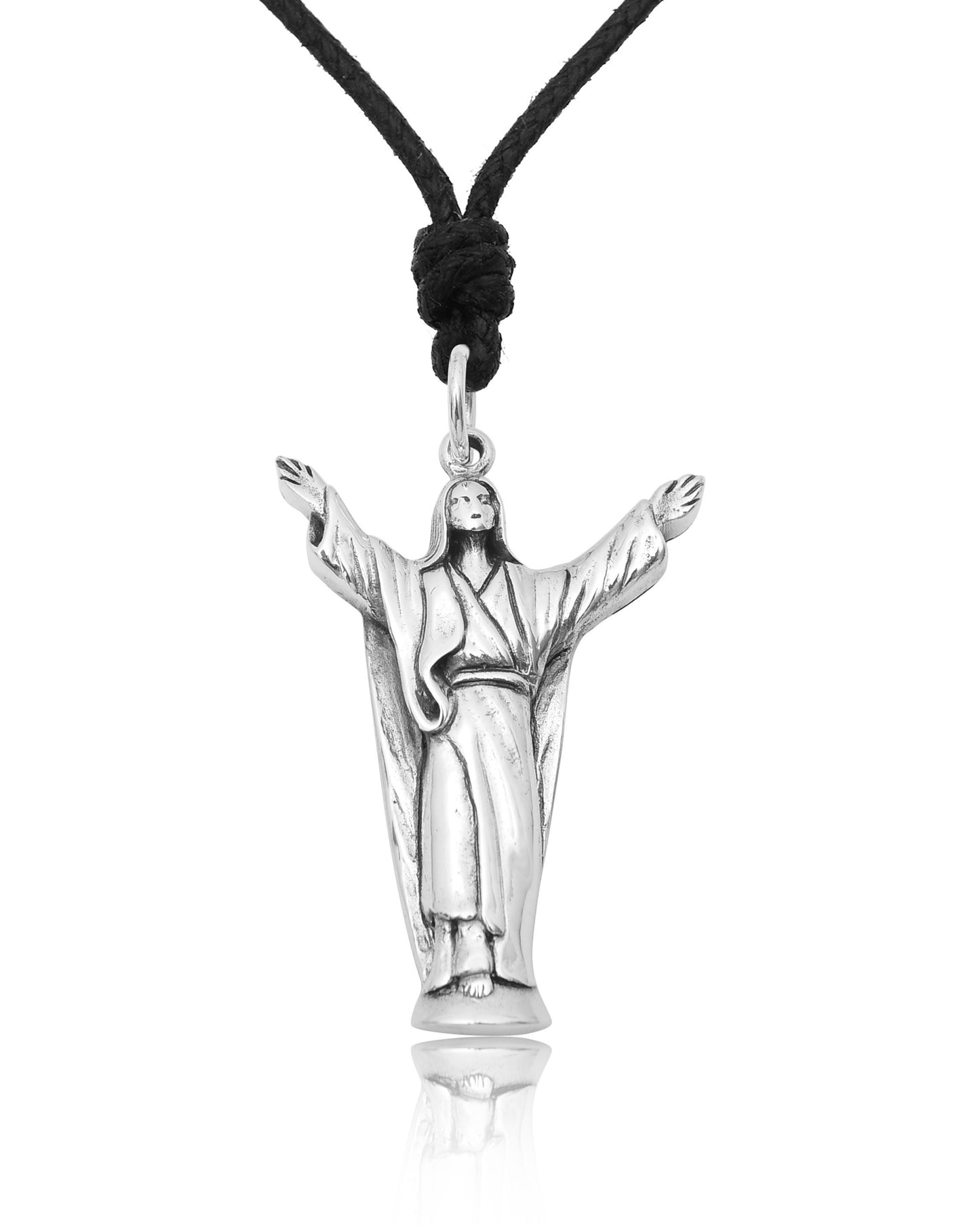 Virgin Mary Mother's Jesus Christian Sterling Silver Pewter Gold Brass Necklace Pendant Jewelry