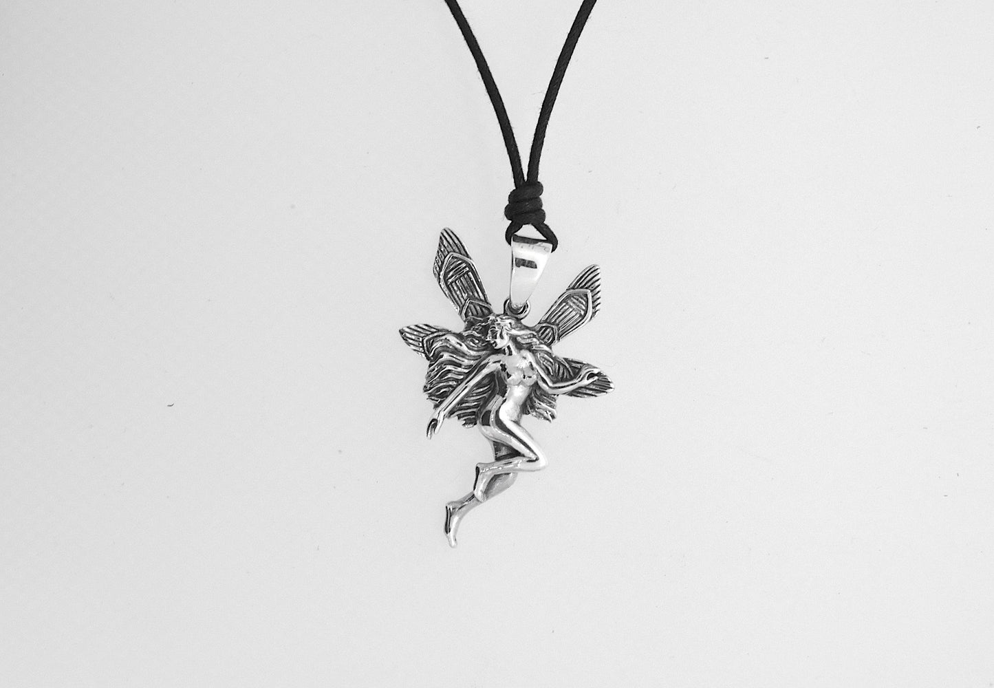 Fairy Angel 925 Sterling Silver Fairy Necklace For Women Jewelry Gifts