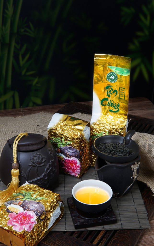 Viet Anh Tea -Thai Nguyen, Tan Cuong Green Tea Bag High Quality Chè Xanh Đặc Biệt, Trà Tân Cương