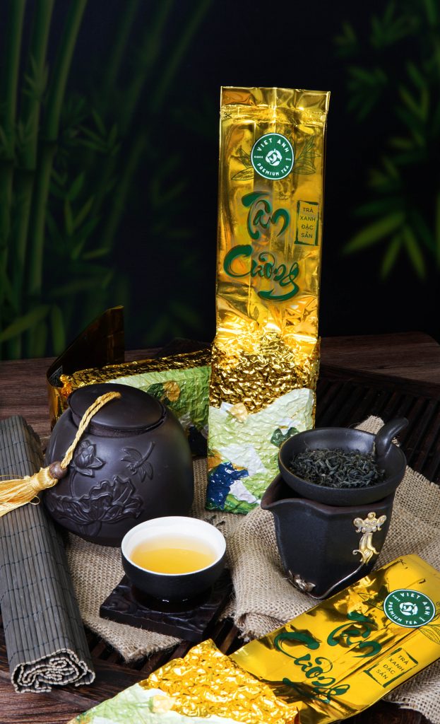 Viet Anh Tea -Thai Nguyen, Tan Cuong Green Tea Bag High Quality Chè Xanh Đặc Biệt, Trà Tân Cương