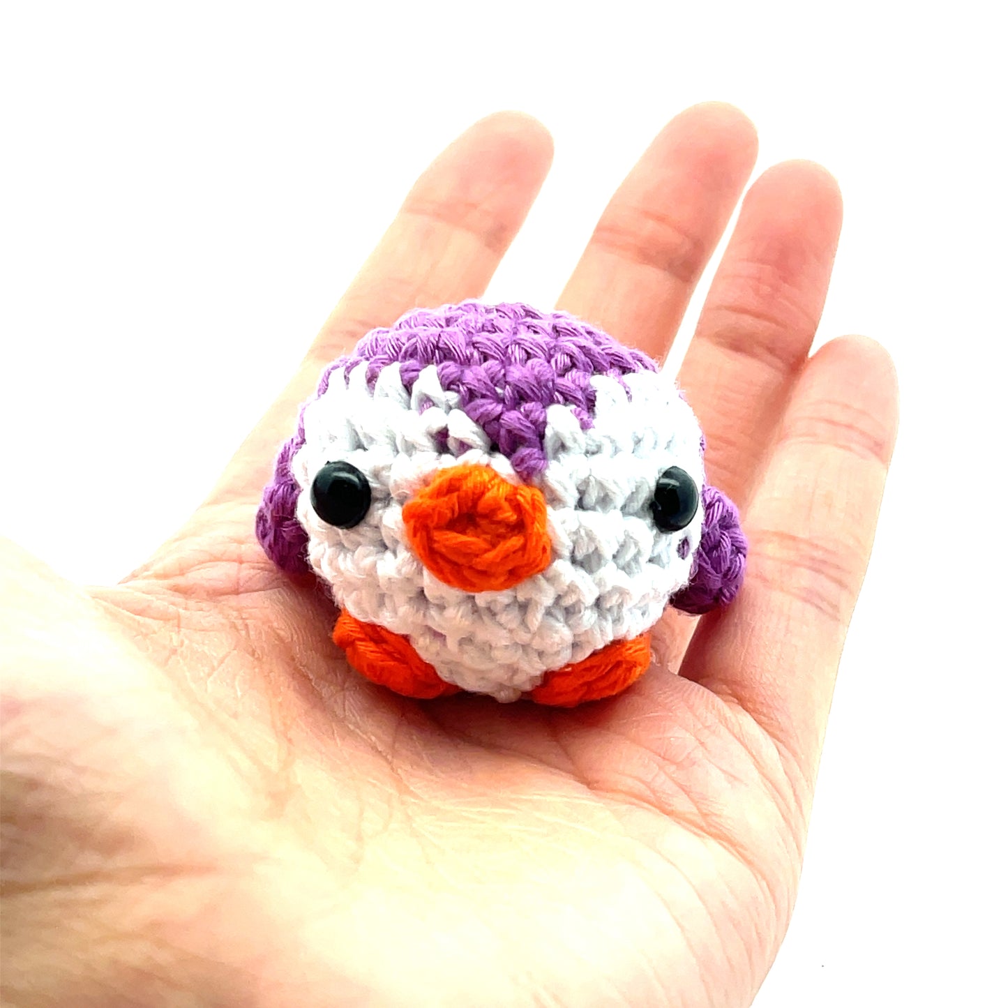 Unperfect Little Bird Handmade Amigurumi Stuffed Toy Knit Crochet Decor Home Doll VAC