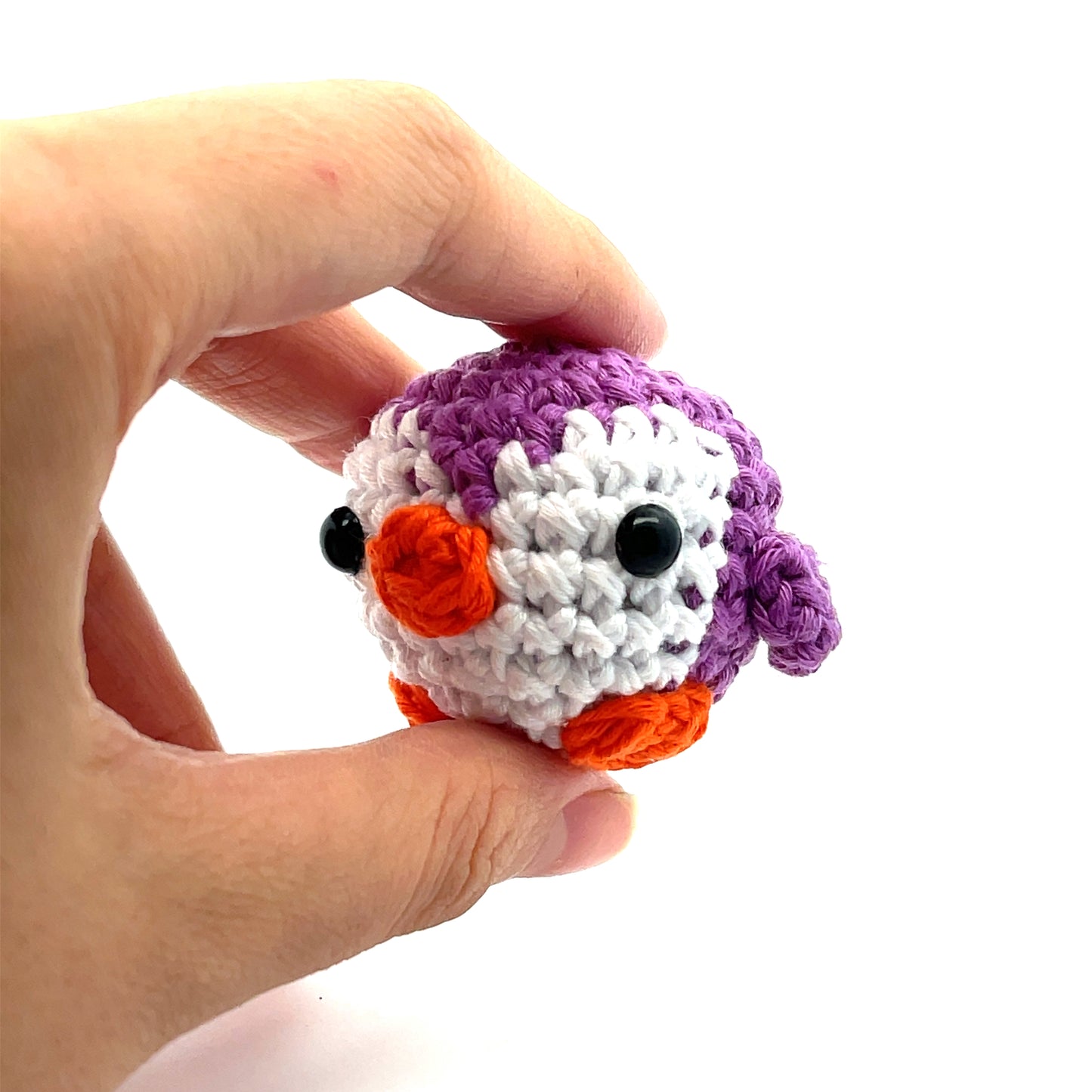 Unperfect Little Bird Handmade Amigurumi Stuffed Toy Knit Crochet Decor Home Doll VAC