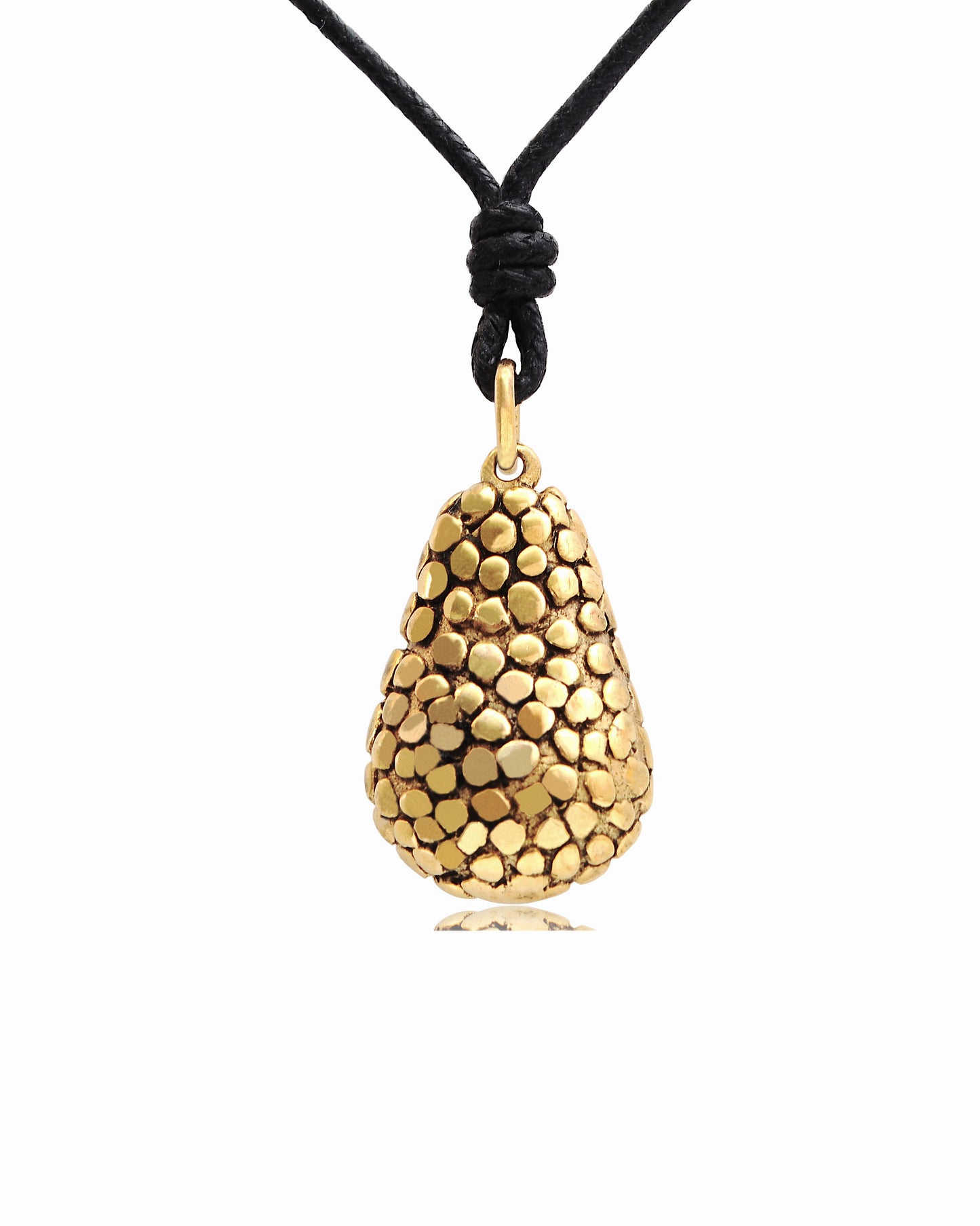 Avocado Fruit Pewter Silver Gold Brass Charm Necklace Pendent Jewelry