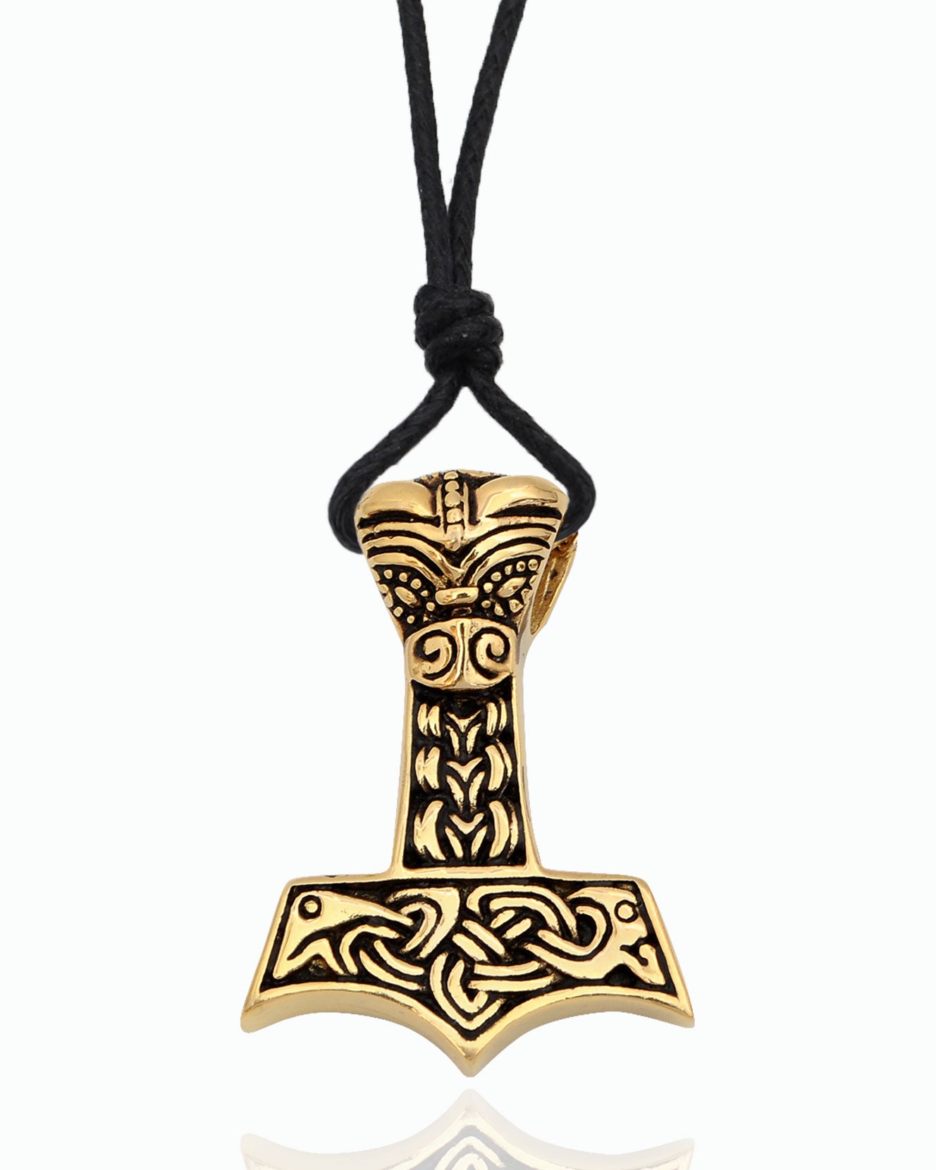 God's Hammer 92.5 Sterling Silver Pewter Brass Necklace Pendant Jewelry