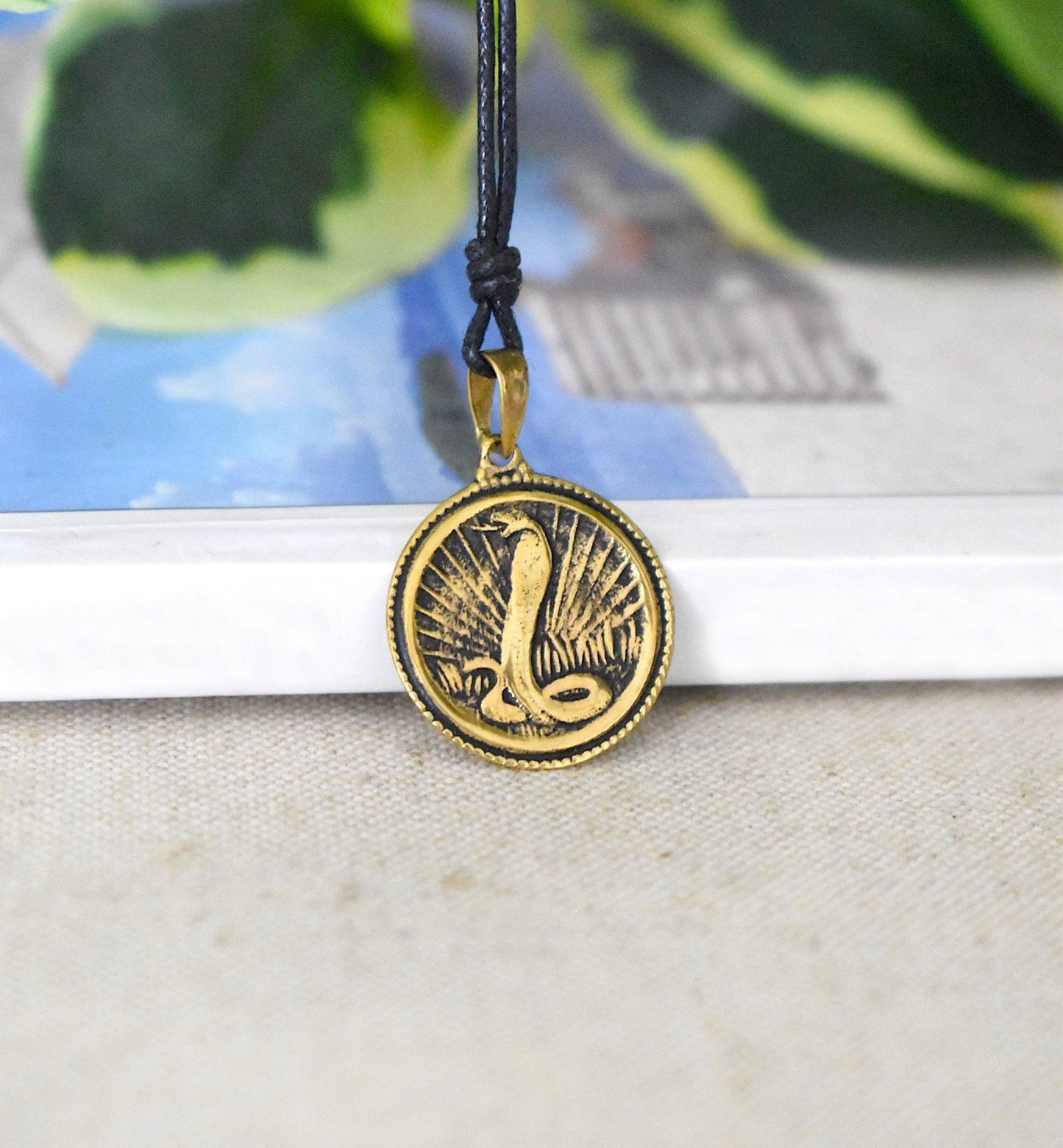 Chinese Year Of Zodiac Gold Brass Charm Necklace Pendant Jelwery