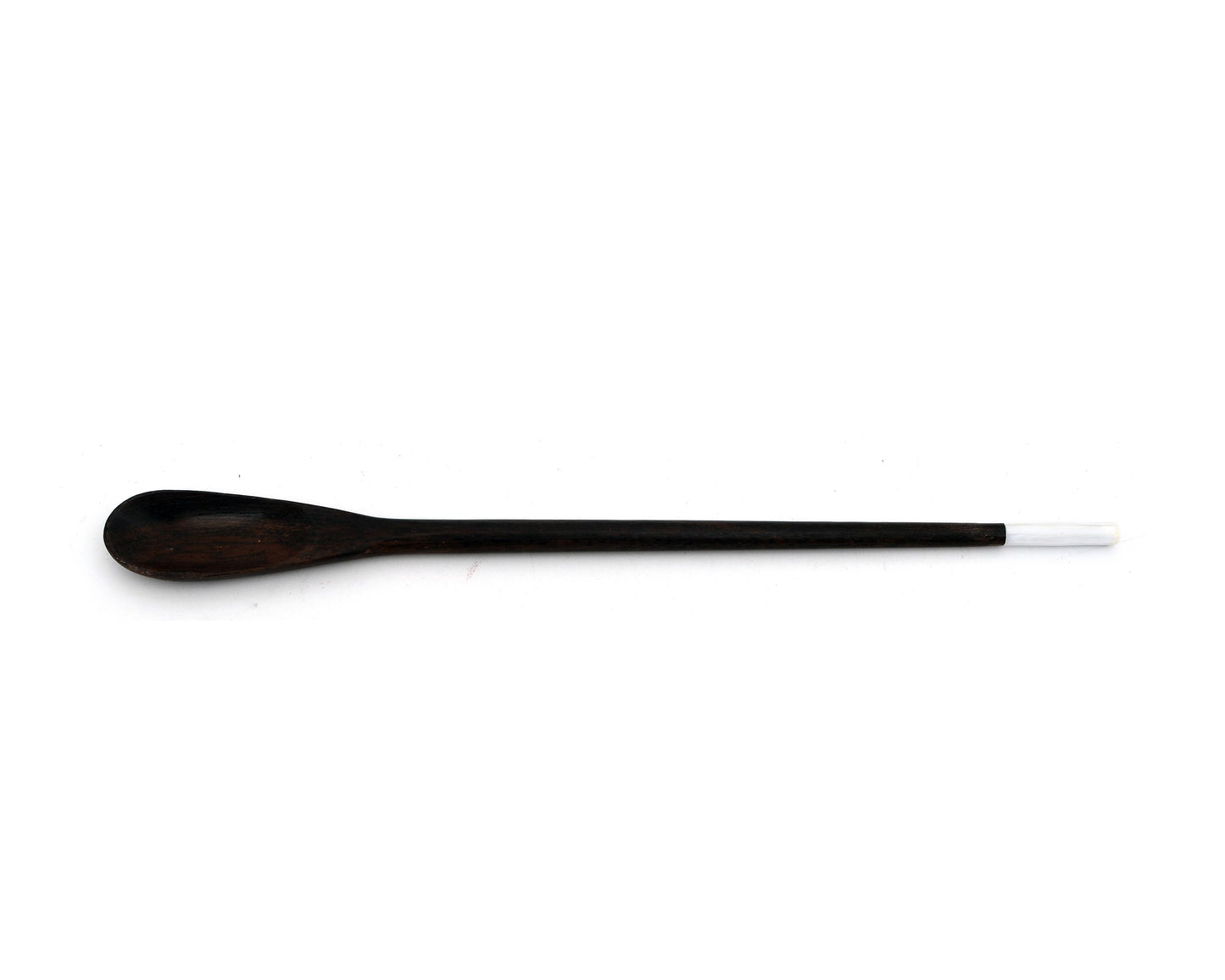 Handcrafted Natural Wooden Cooktail Stirrer Mixing Spoon - Mother of Pearl Inlay