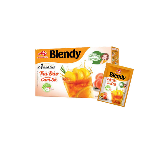 Blendy 2 in 1 Instant Tea Rose-scented Lychee Tea & Orange Lemongrass Peach Tea