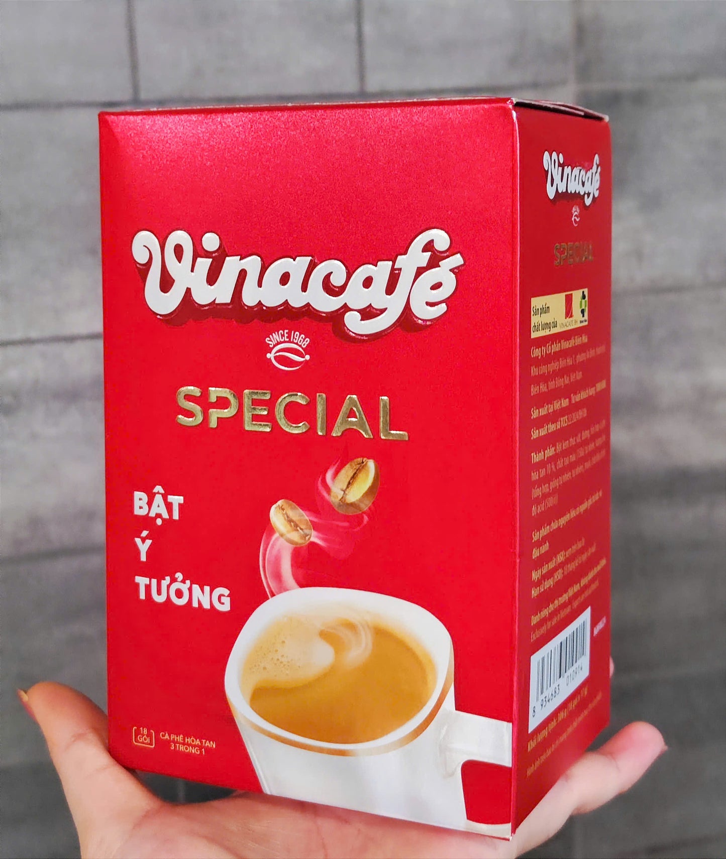 Vinacafe Special Instant Coffee Red Packaging 306g / 782g Vietnamese Coffee