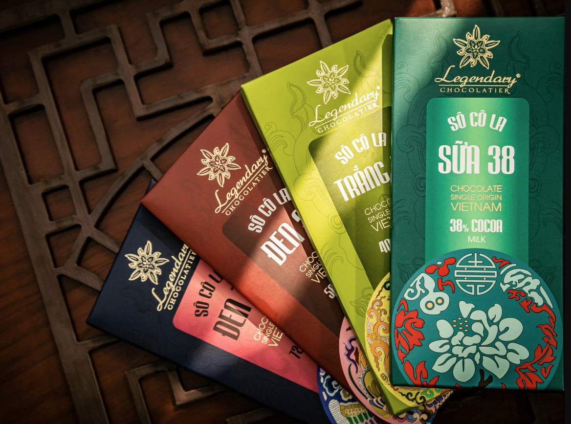 Legendary Chocolatier – Chocolate Single Origin Vietnam - 6 Original Flavours