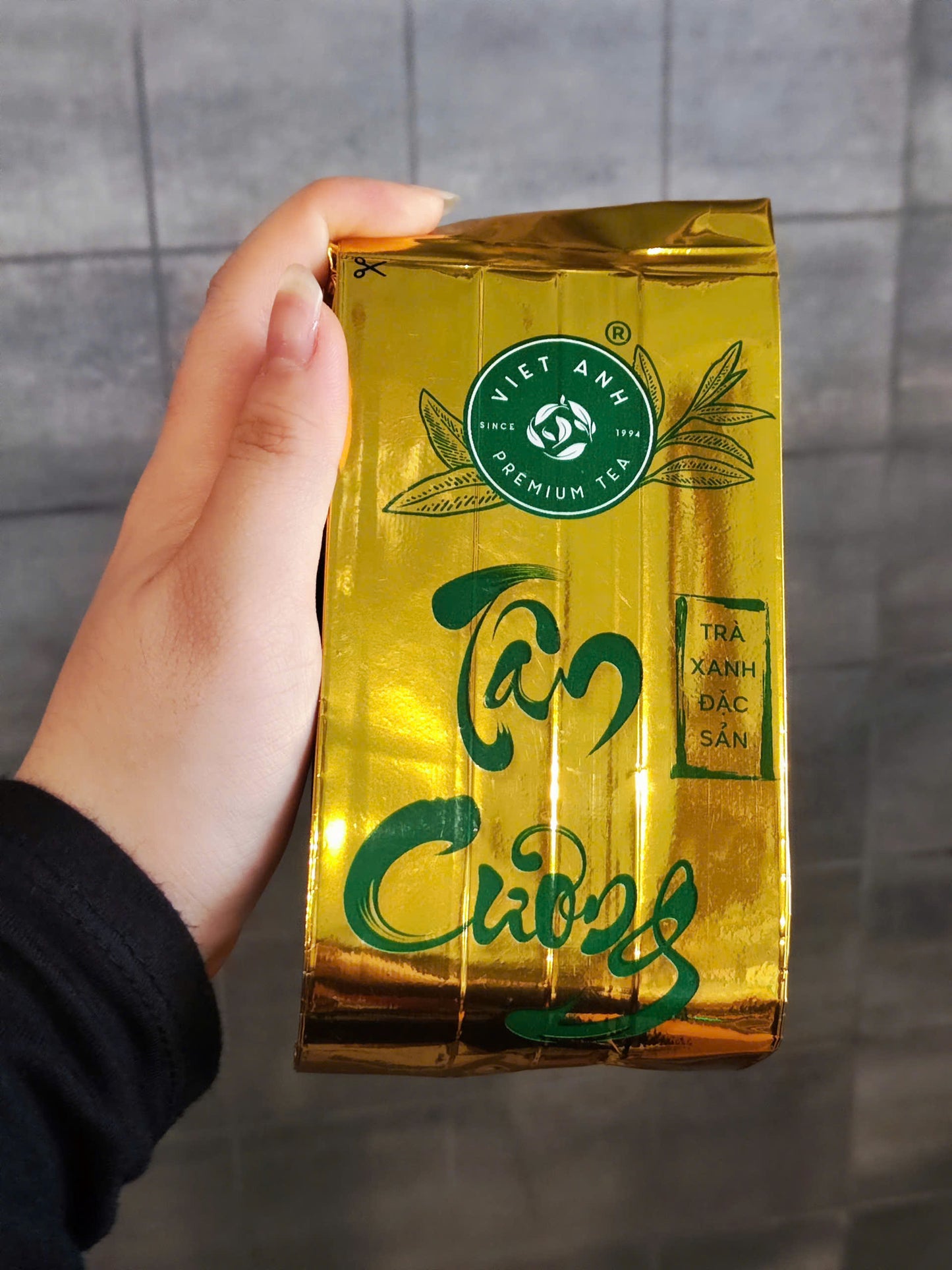 Viet Anh Tea -Thai Nguyen, Tan Cuong Green Tea Bag High Quality Chè Xanh Đặc Biệt, Trà Tân Cương