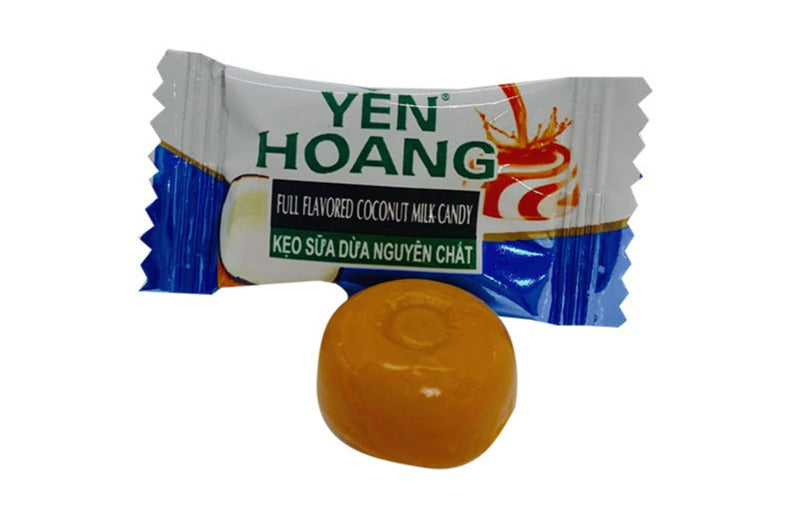 Yen Hoang Coconut Milk Candy Durian, Coffee Made in Vietnam 3 Flavors 32 pieces