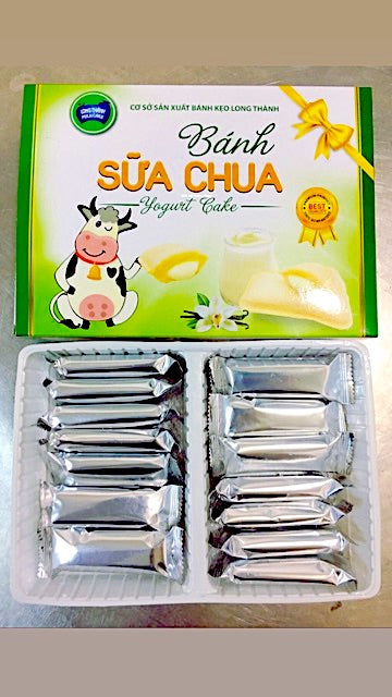 Long Thanh -  Yogurt Cake 200g Vietnamese Special Yogurt Cake