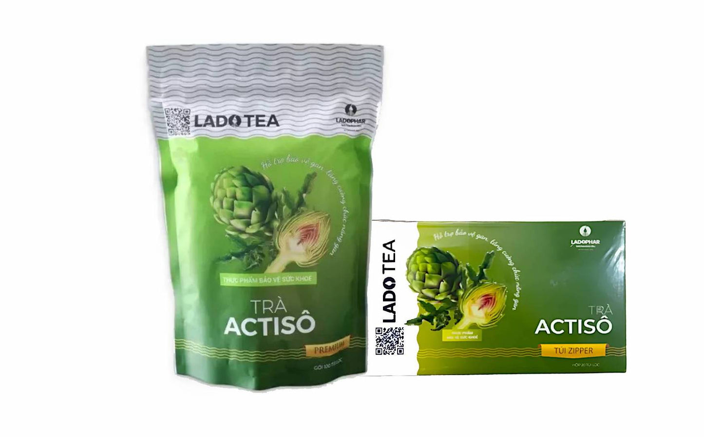 Ladophar Artichoke Tea 100/20 Teabags 2g -Artichoke Tea from Da Lat VietNam