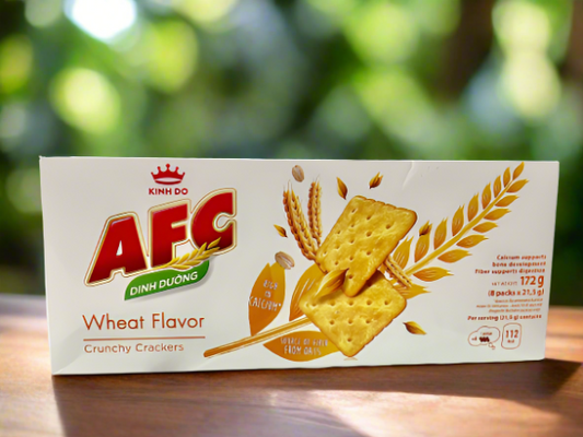 KINH DO - AFC Crunchy Cracker - Vegetable, Wheat, Seaweed And Beefsteak Flavours