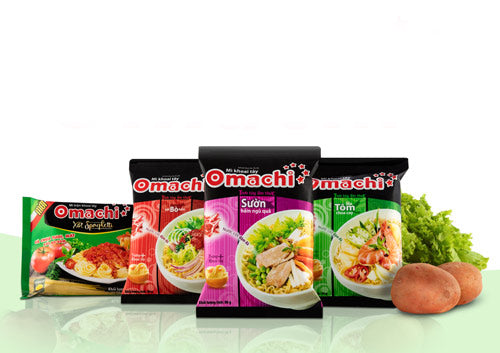 Vietnamese Instant Noodles Variety Flavor Omachi VietsWay USA seller