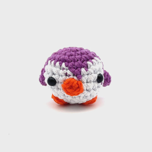 Unperfect Little Bird Handmade Amigurumi Stuffed Toy Knit Crochet Decor Home Doll VAC