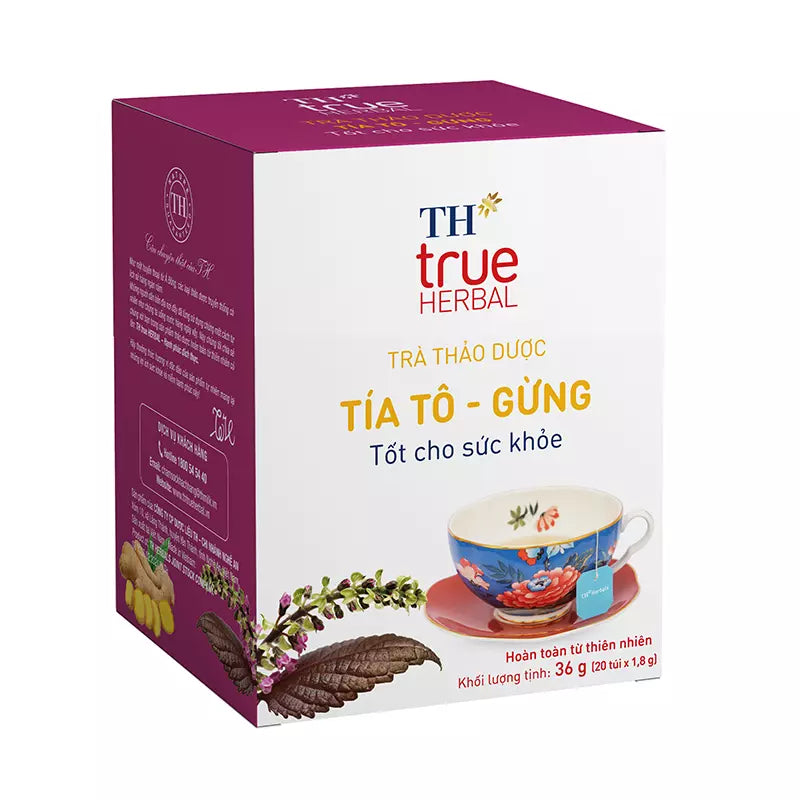 TH True Mart Vietnamese Herbal Tea 20 bags x 1.8g Healthy Fragrant Sleep Well