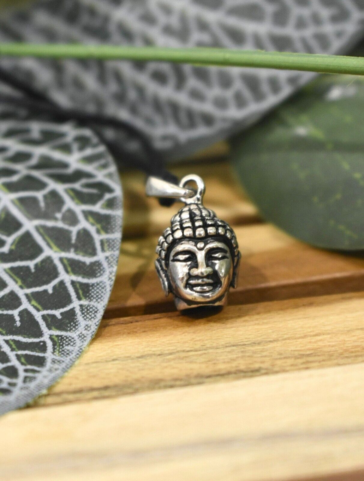 Unique Buddha Sterling-silver Pewter Brass Charm Necklace Pendant Jewelry