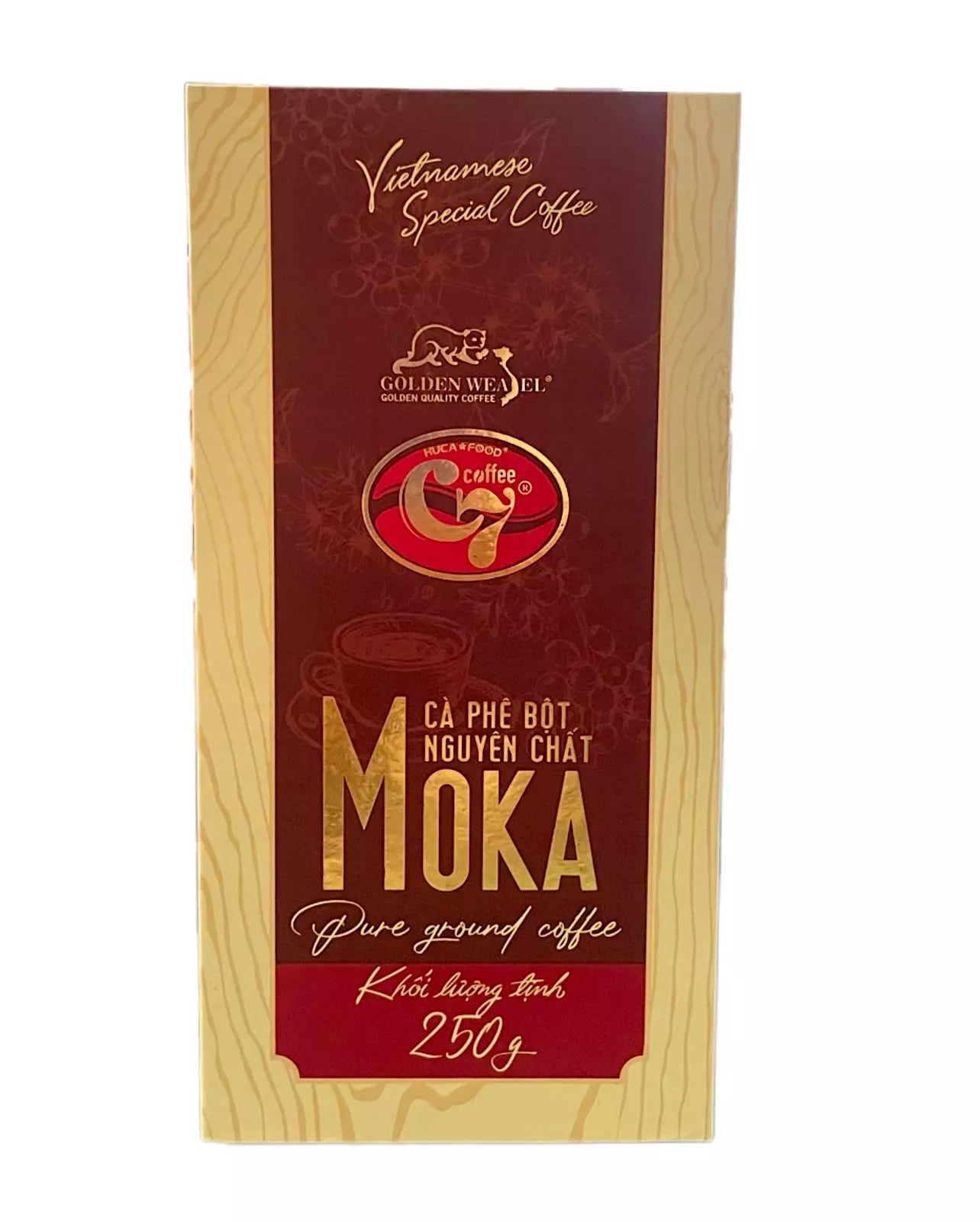 Huca Food - Pure Ground Moka Coffee Vietnamese Special Coffee 250g