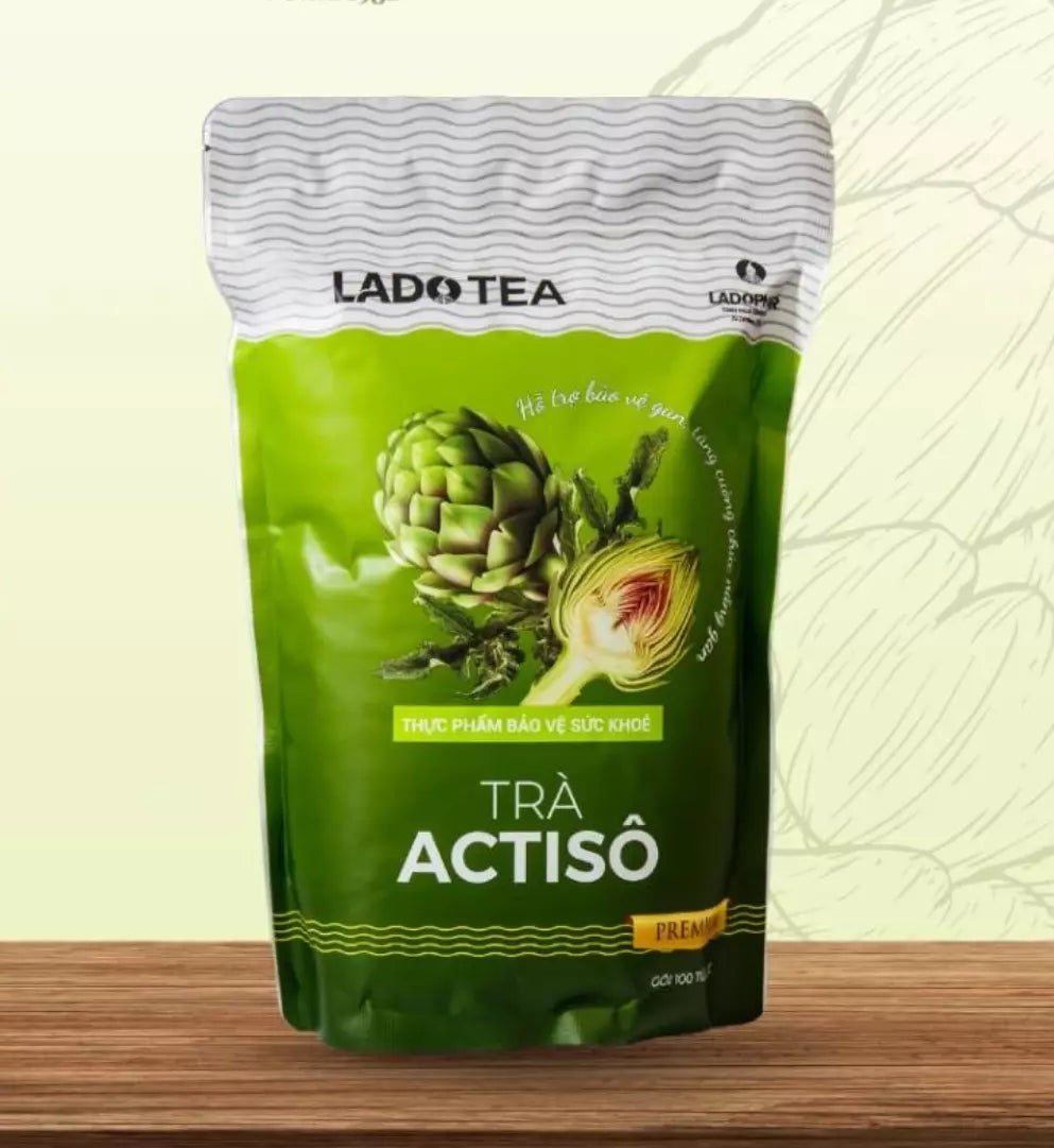 Ladophar Artichoke Tea 100/20 Teabags 2g -Artichoke Tea from Da Lat VietNam