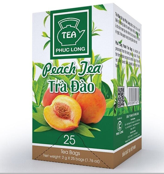 Box of Phuc Long Tea 25 Bags Vietnamese Herbal Vietnam