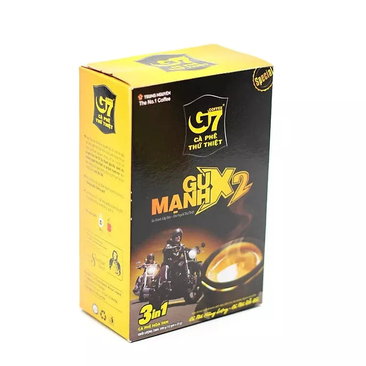 Trung Nguyen 3in1 Gu Manh X2 Instant Vietnamese Coffee 300g VietsWay USA Seller