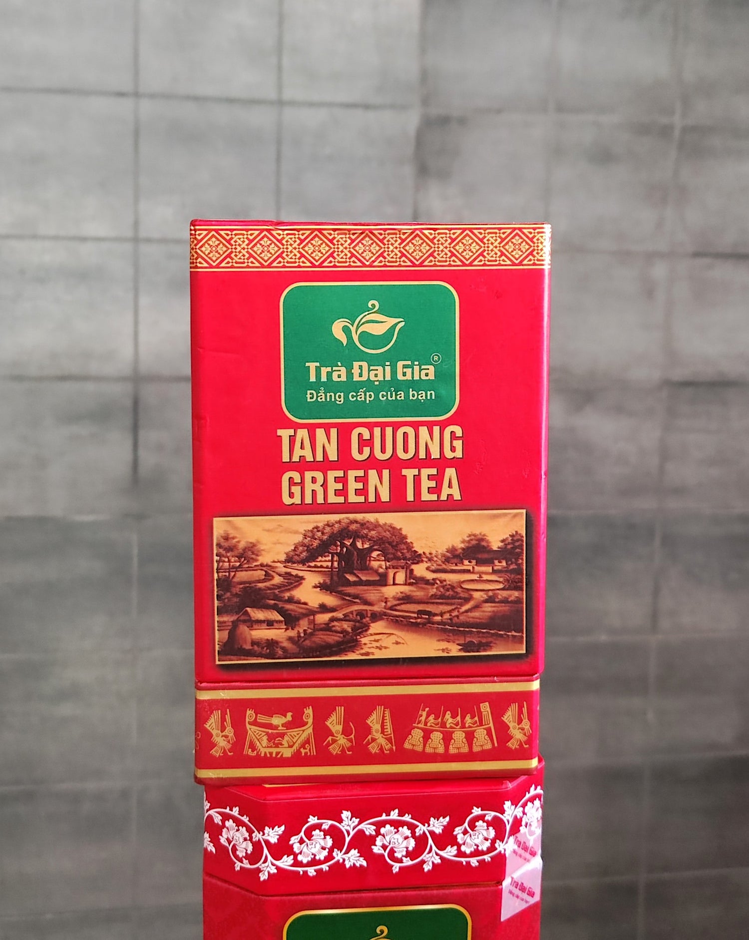 Dai Gia Tea - Thai Nguyen Green Tea 200g & Tan Cuong Green Tea 100g Sp ...