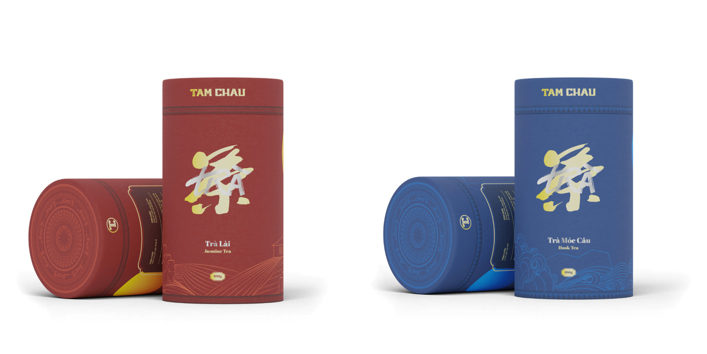 Tam Chau - Jasmine Tea & Hook Tea Flavours Vietnamese Tea 100g