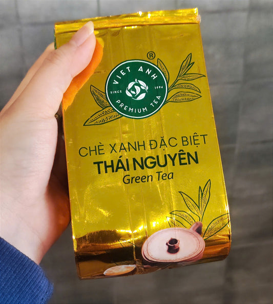 Viet Anh Tea -Thai Nguyen, Tan Cuong Green Tea Bag High Quality Chè Xanh Đặc Biệt, Trà Tân Cương