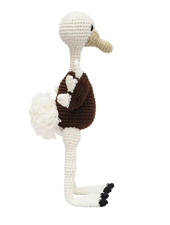 Birds Of Paradise Handmade Amigurumi Stuffed Toy Knit Crochet Doll VAC