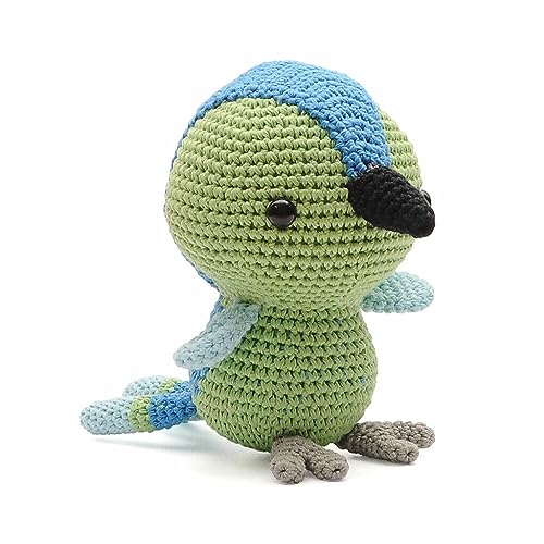 Playful Hummingbird Handmade Amigurumi Stuffed Toy Knit Crochet Doll VAC