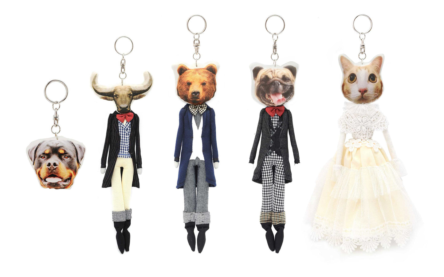 New-Style Fashionable Cute Animal Keychains