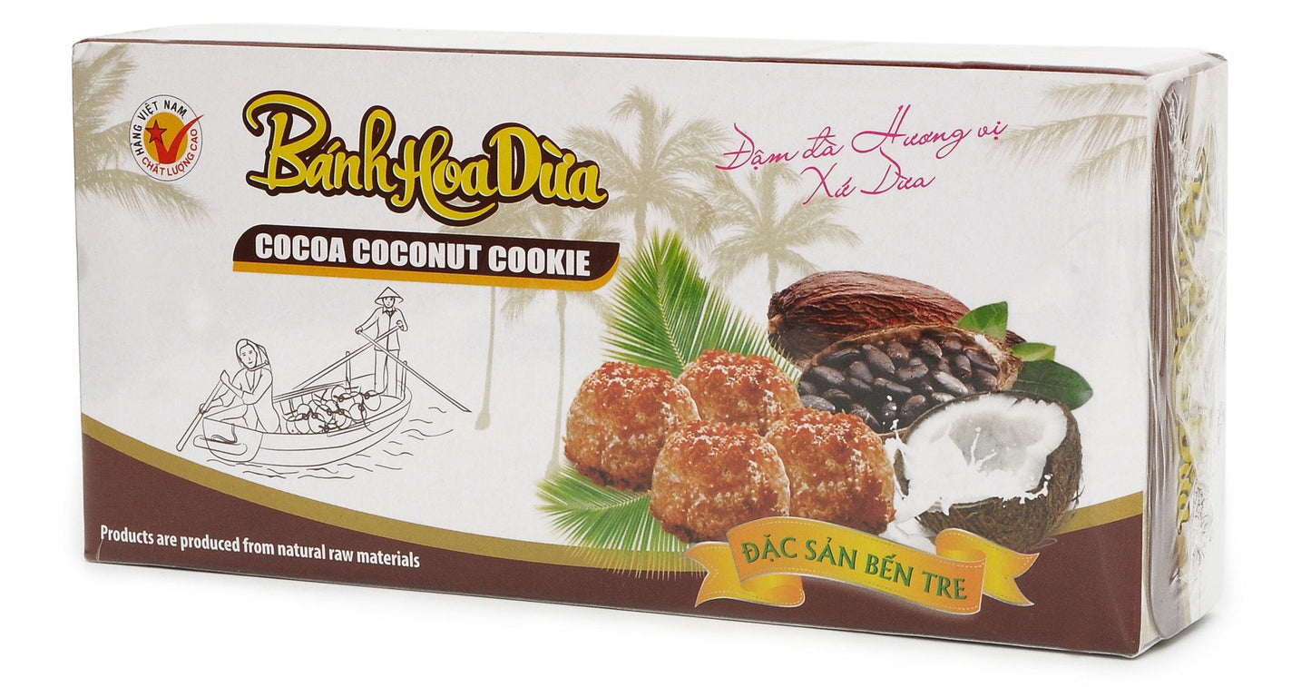 Yen Hoang Vietnamese Coconut Cookie - Specialty of Ben Tre Vietnam