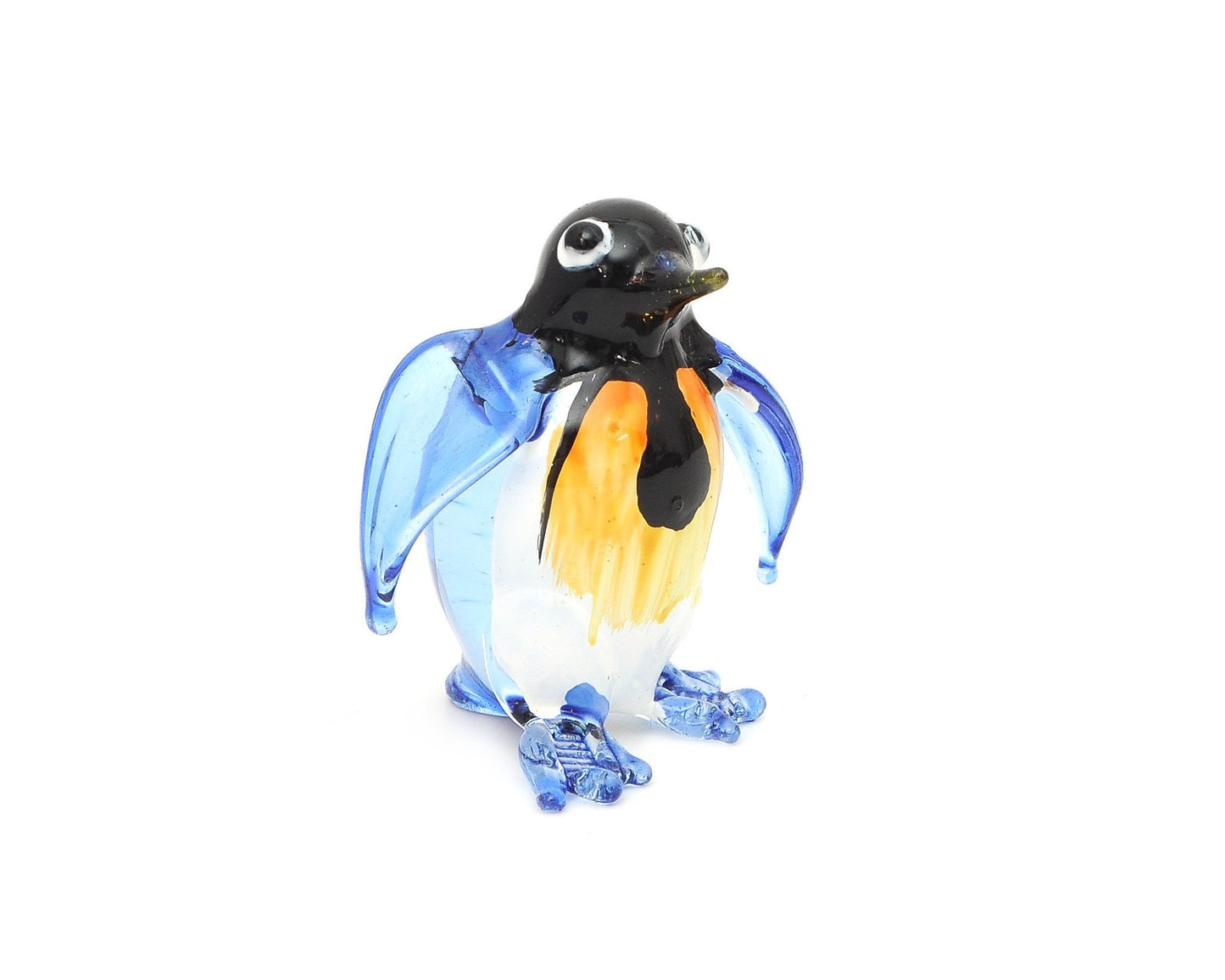 Vietguild's  Penguin Handmade Vietnamese Glass Figurine Statue