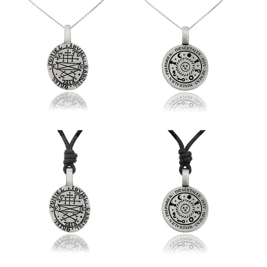 Horoscope Silver Pewter Charm Necklace Pendant Jewelry