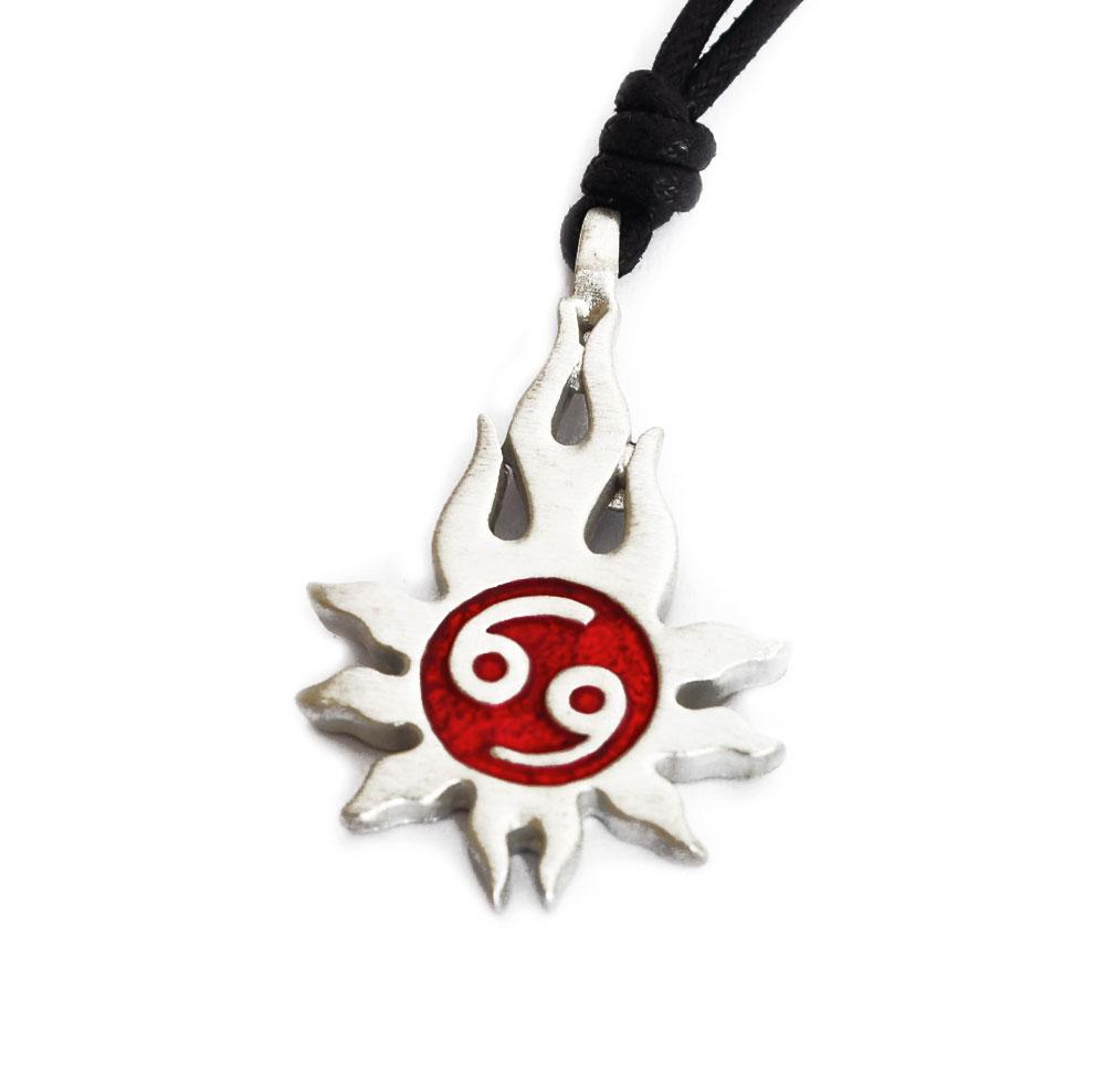 Sun Yin Yang Silver Pewter Charm Necklace Pendant Jewelry