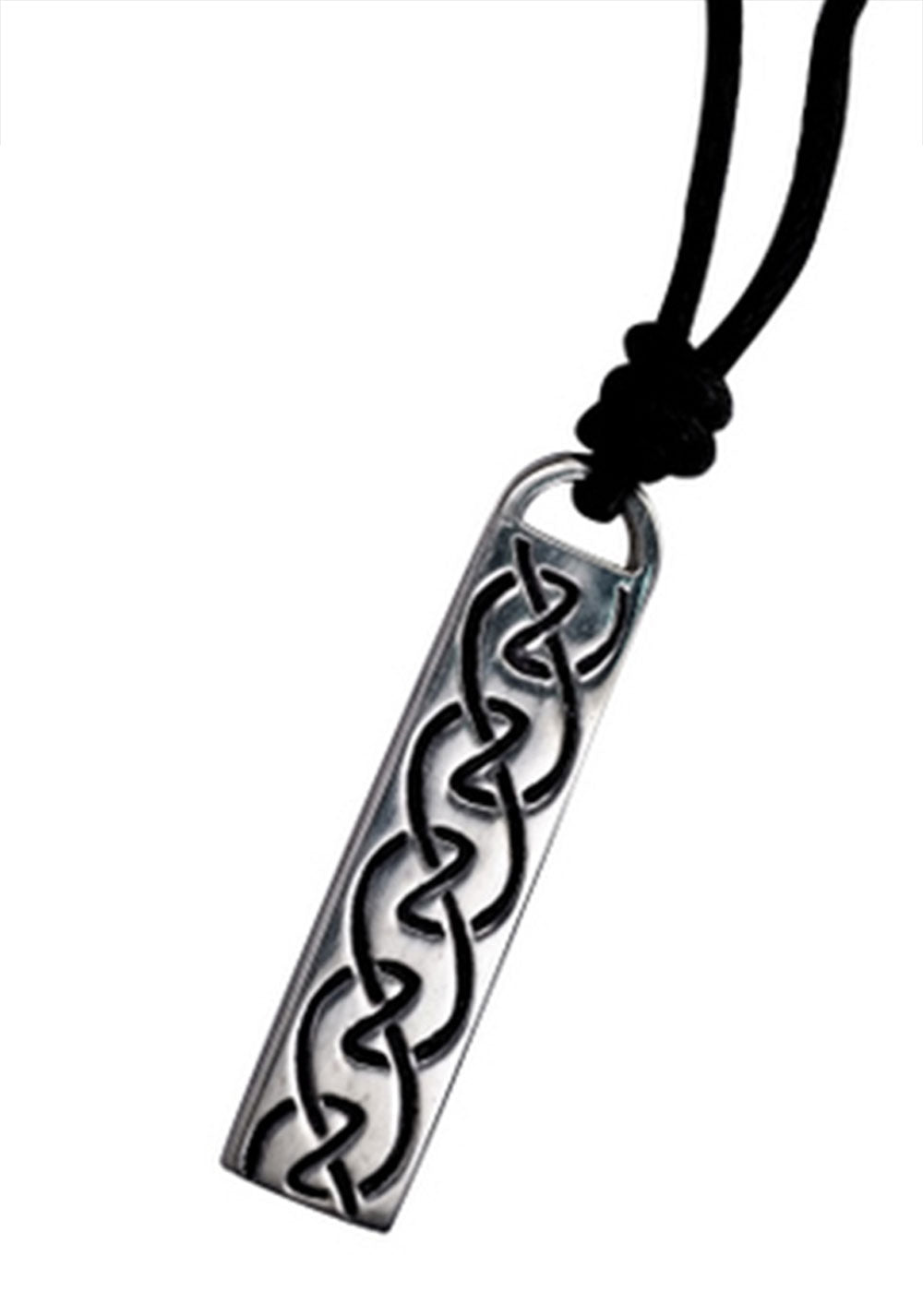 Trendy Celtic Design Silver Pewter Necklace Pendant Jewelry