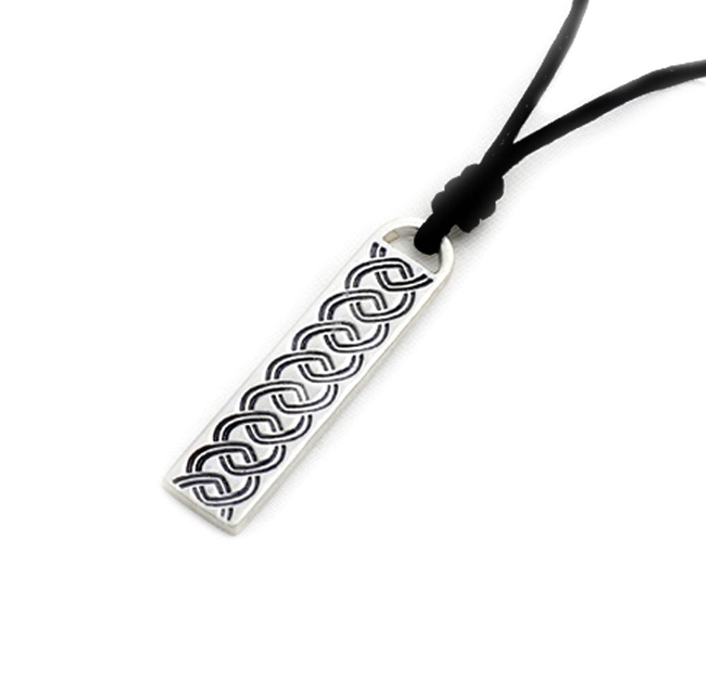 Celtic Tribal Silver Pewter Charm Necklace Pendant Jewelry
