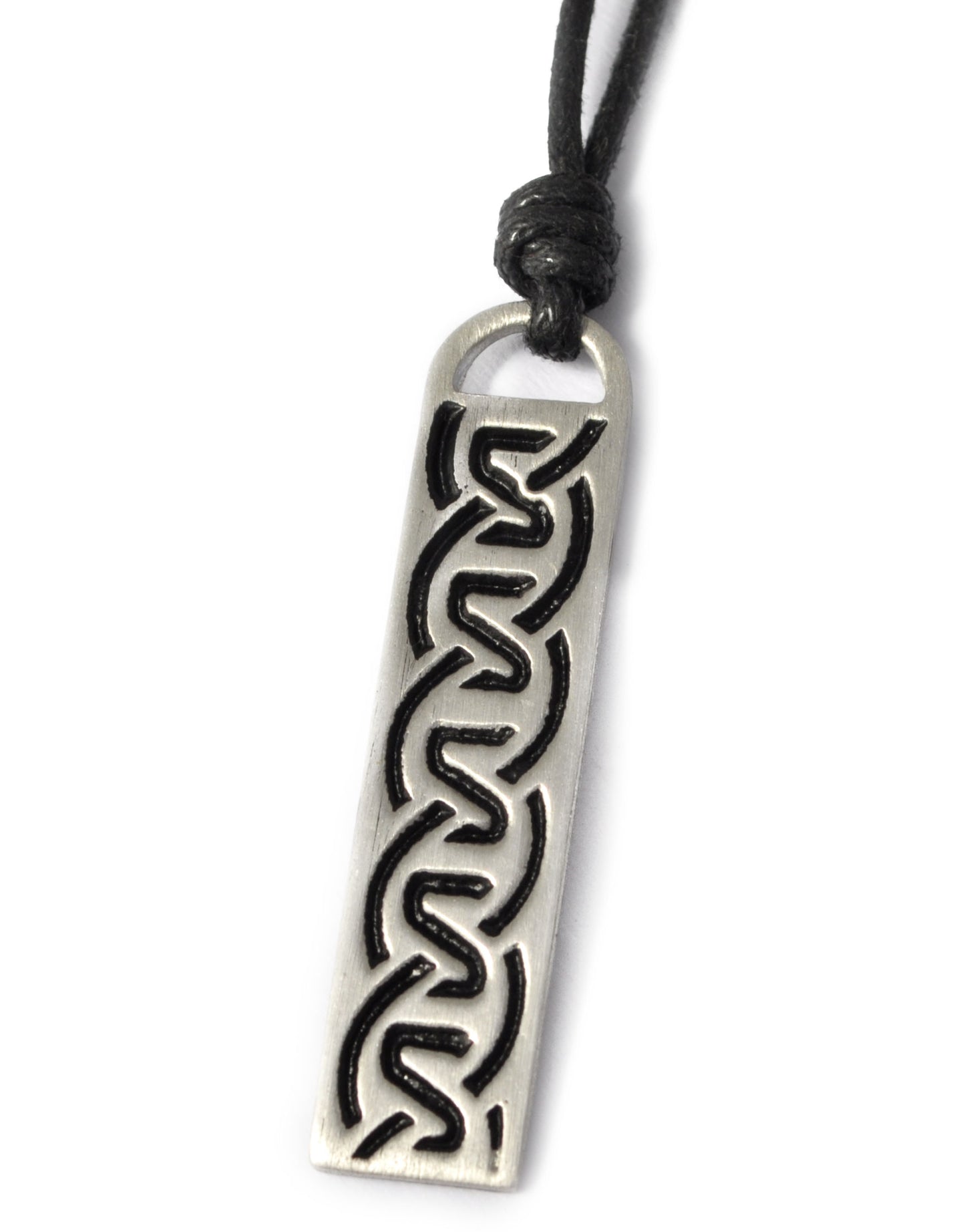 Trendy Celtic Design Silver Pewter Necklace Pendant Jewelry