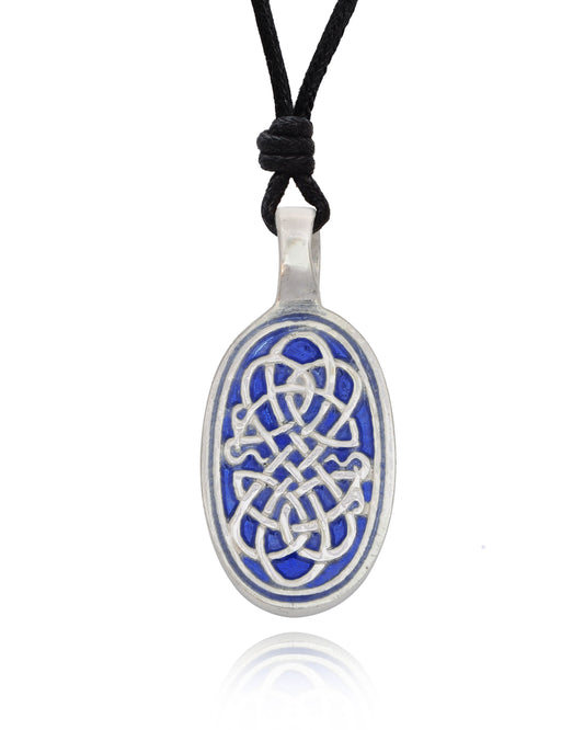 New Celtic Design Silver Pewter Charm Necklace Pendant Jewelry