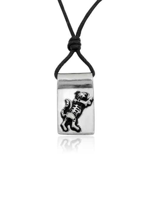 Chinese Zodiac Signs Necklace Pendants Pewter Silver Pendant Jewelry