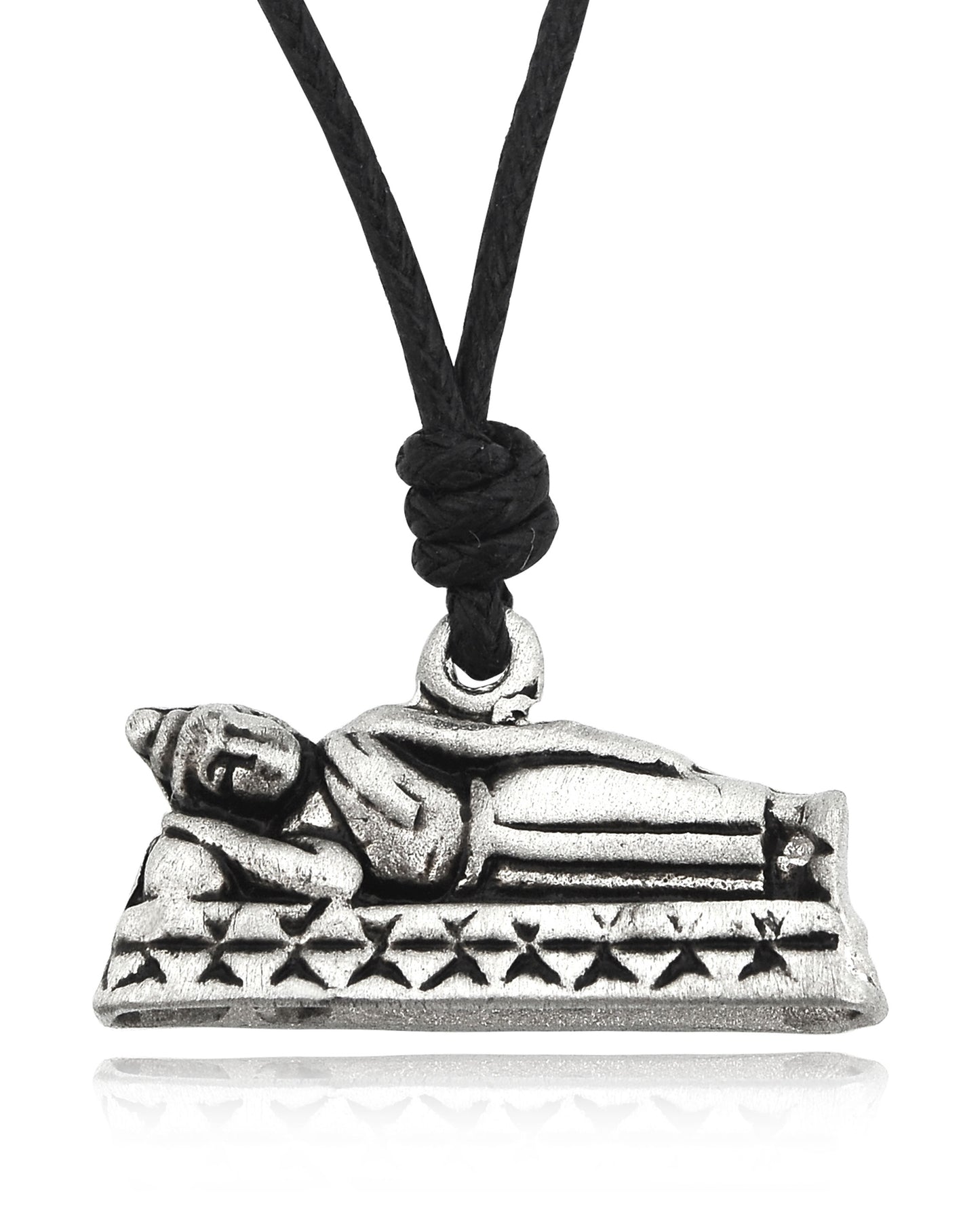 Seven Days Of The Week Buddha Sterling-silver Pewter Brass Charm Necklace Pendant Jewelry