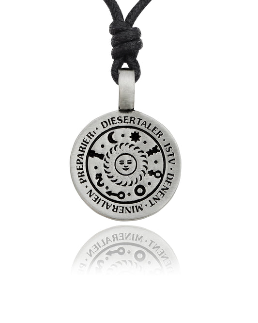 Horoscope Silver Pewter Charm Necklace Pendant Jewelry