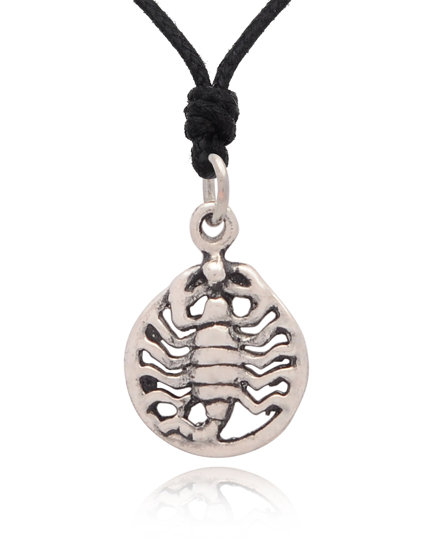 New Handmade Scorpion Silver Pewter Necklace Pendant Jewelry
