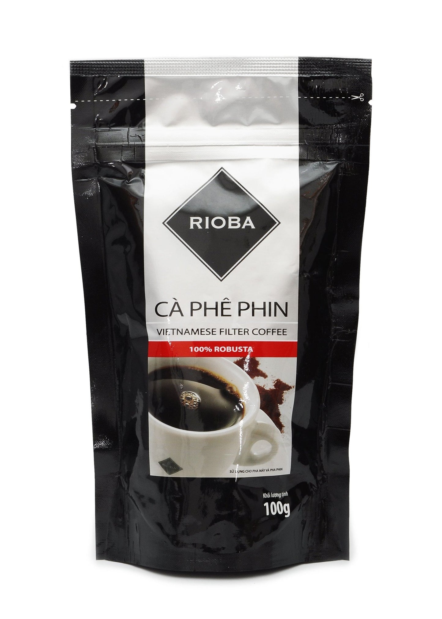 Rioba Vietnamese Filter Coffee – Pure Moka & Robusta Coffee